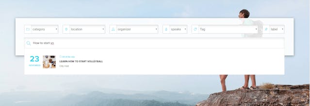 Modern Events Calendar gallery image