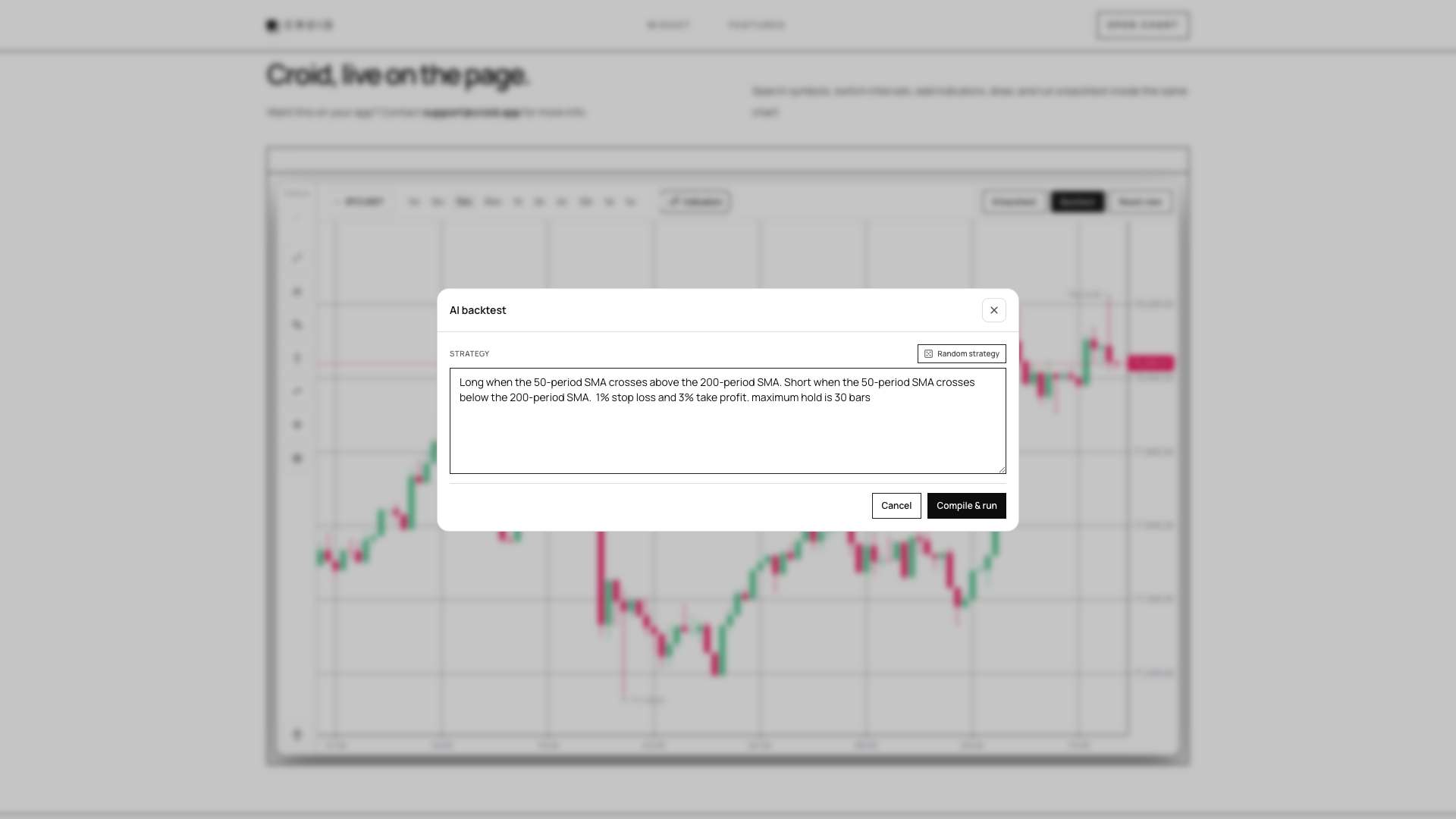 Croid — Charts on roids gallery image