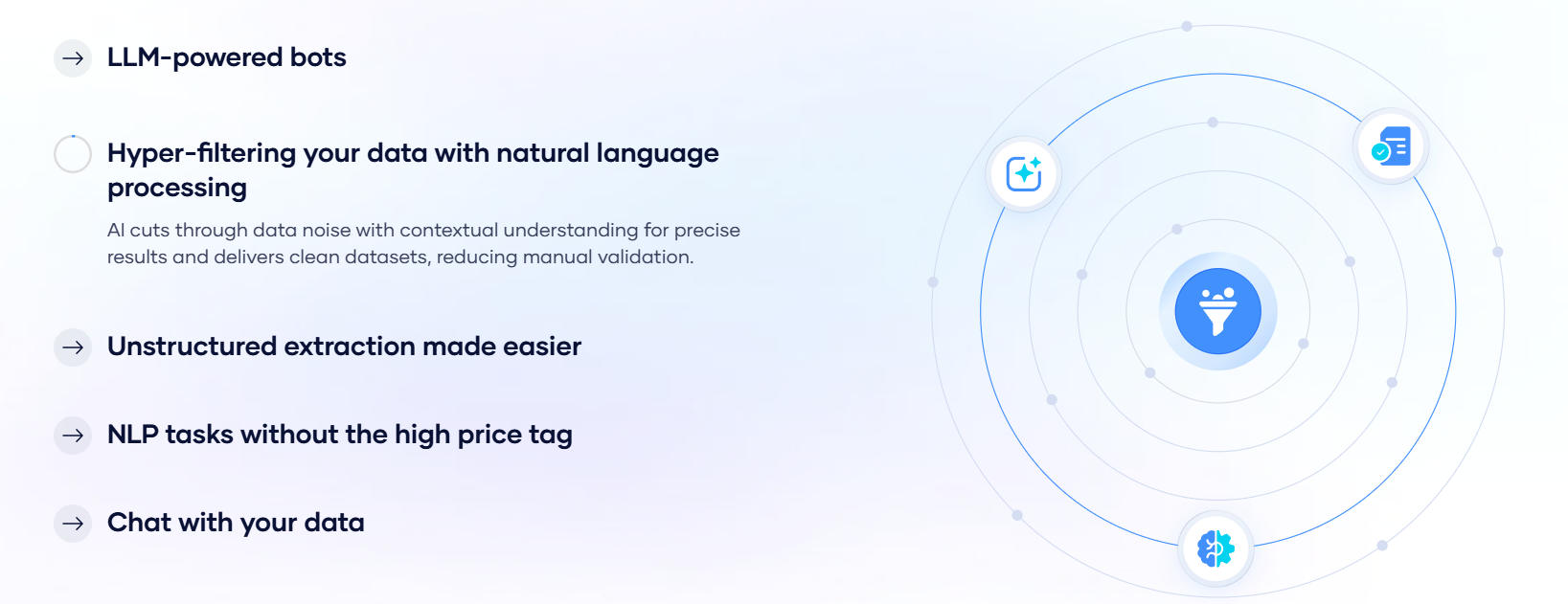 Média Forage AI - Obtenez toutes les données extraites, structurées et prêtes à l'emploi 4