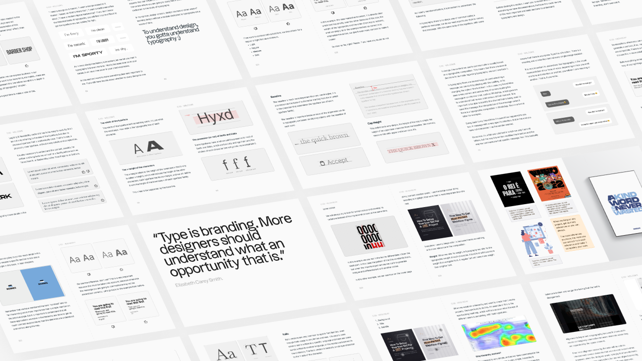 Typography is For Everybody™ · Pre-Order media 3