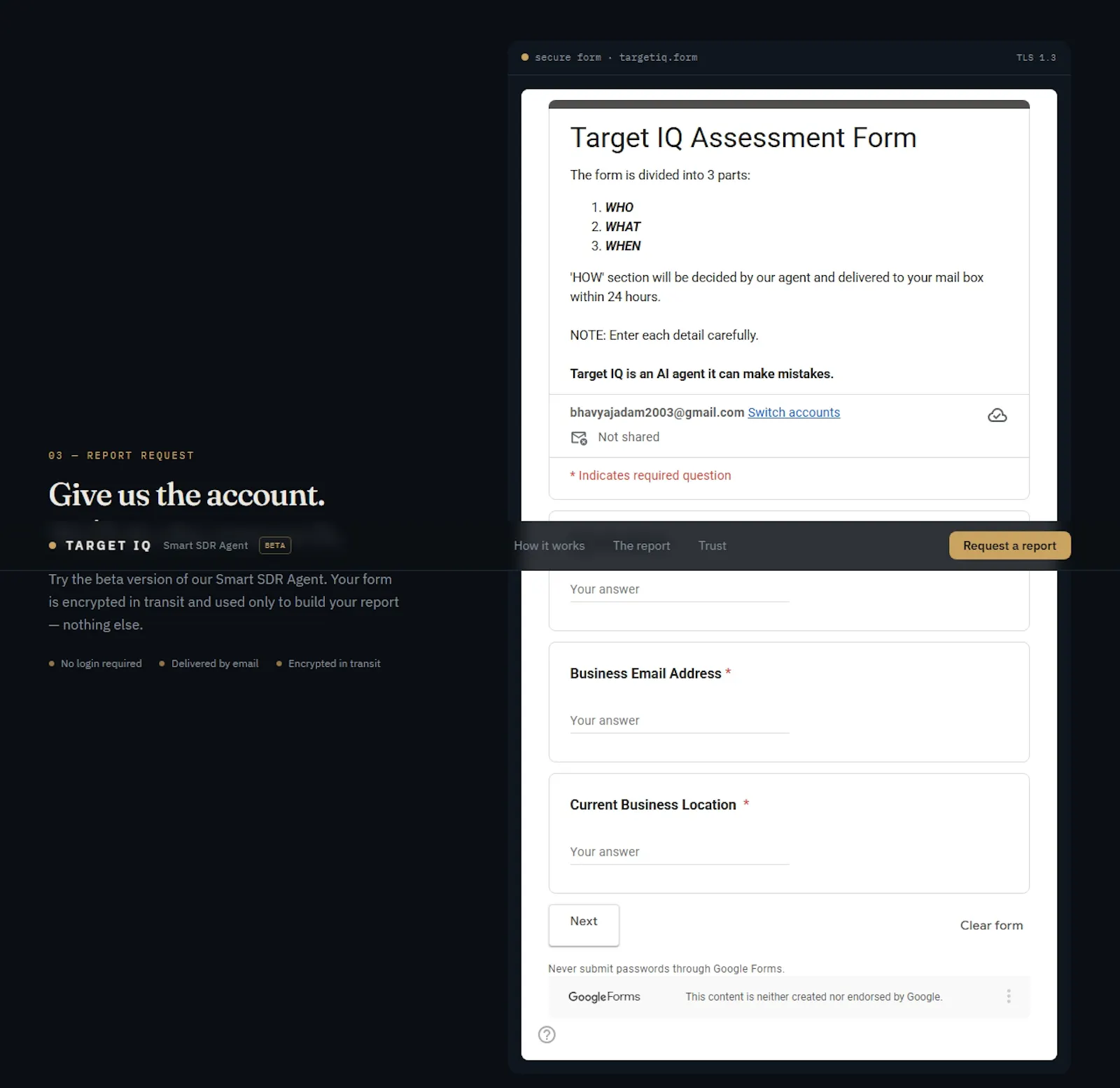 Target IQ | B2B Sales screenshot 4