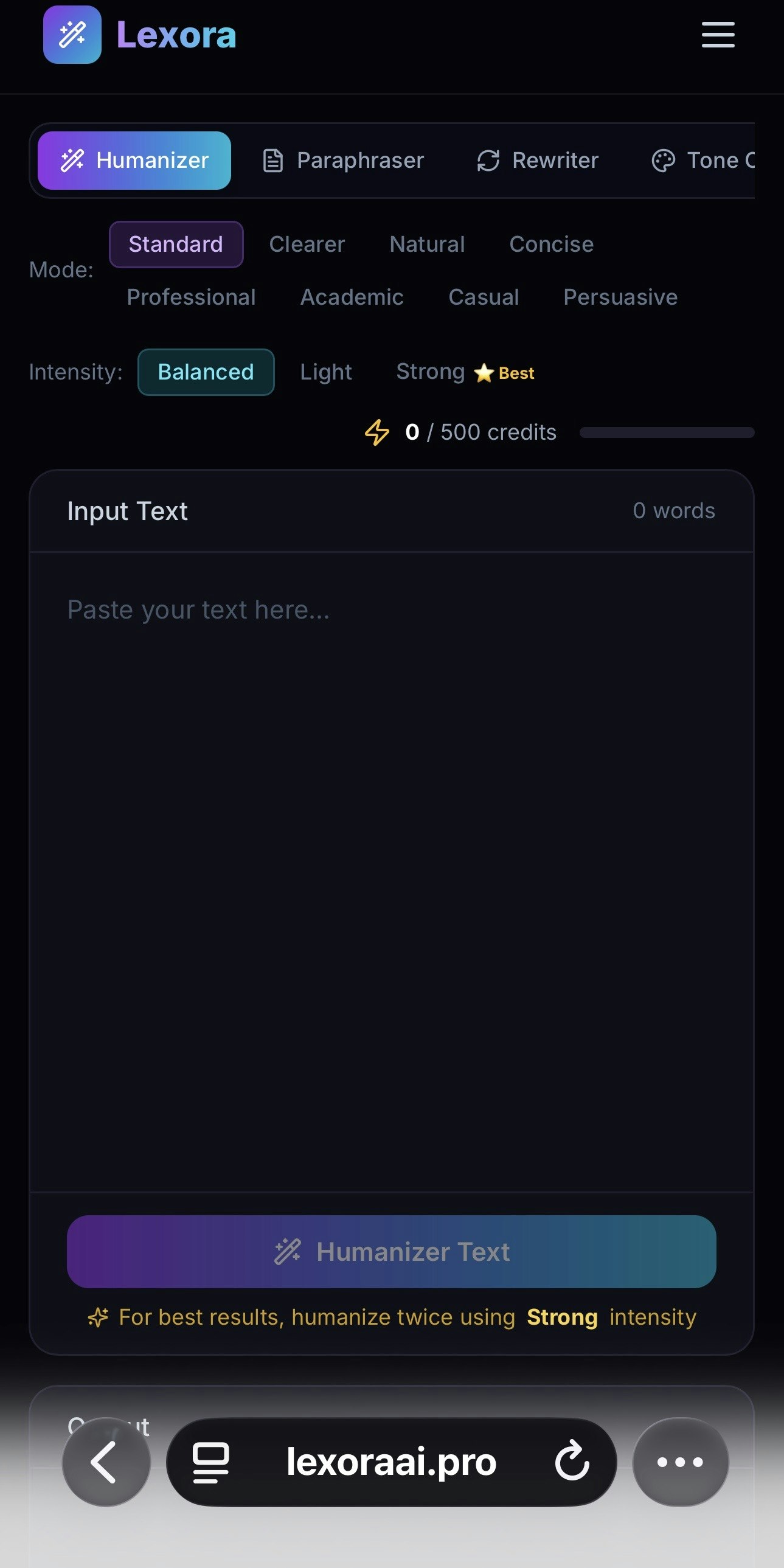 Lexora Ai - Screenshot 3 showing product features and functionality