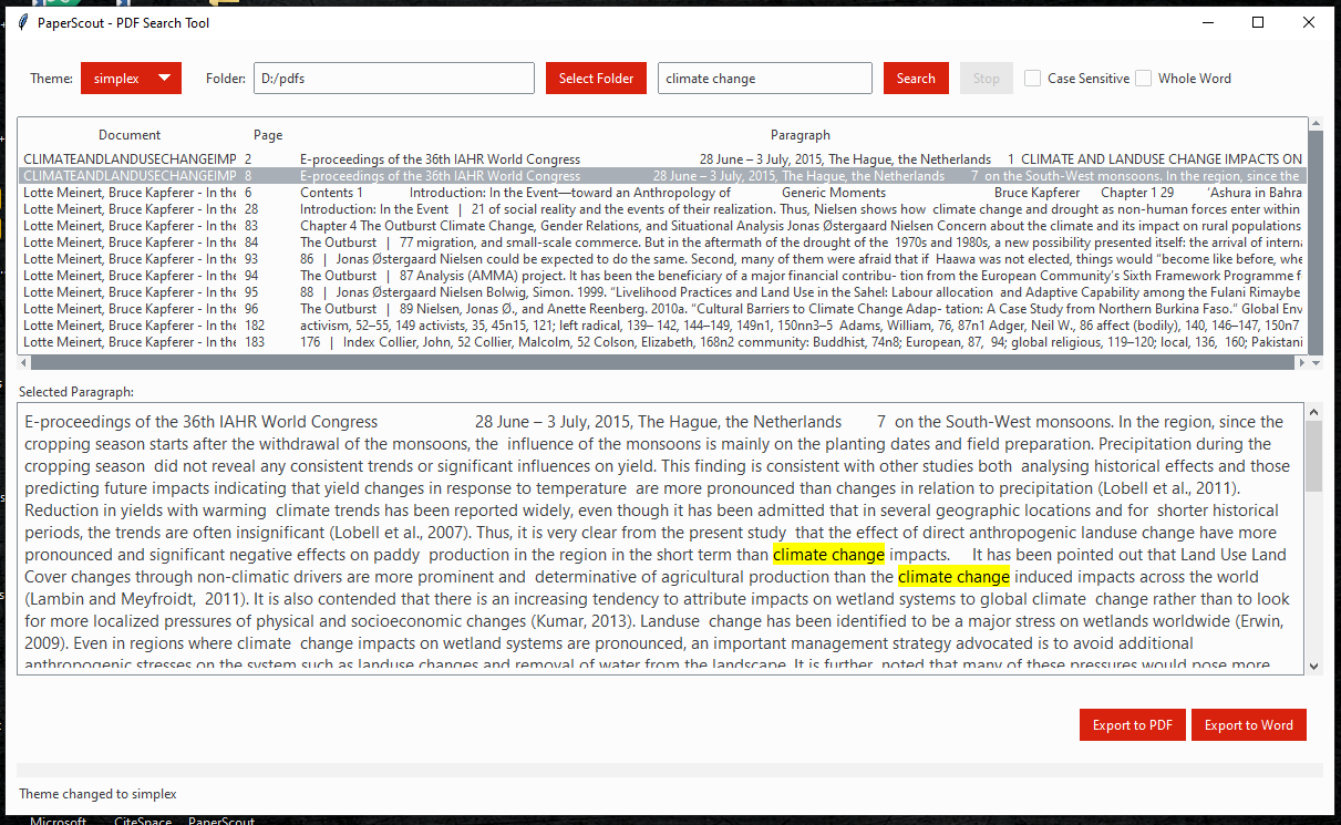 Mídia 1 de PaperScout - Ferramenta avançada de pesquisa em PDF |Pesquisa em PDF em massa