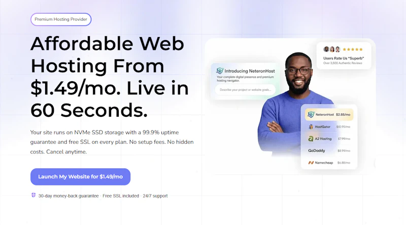 Neteronhost - VPS & Web Hosting screenshot 5