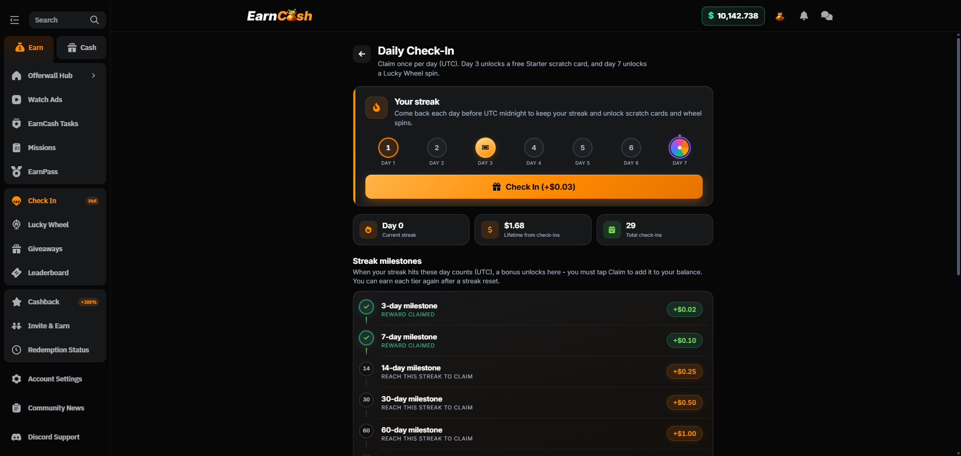 EarnCash gallery image