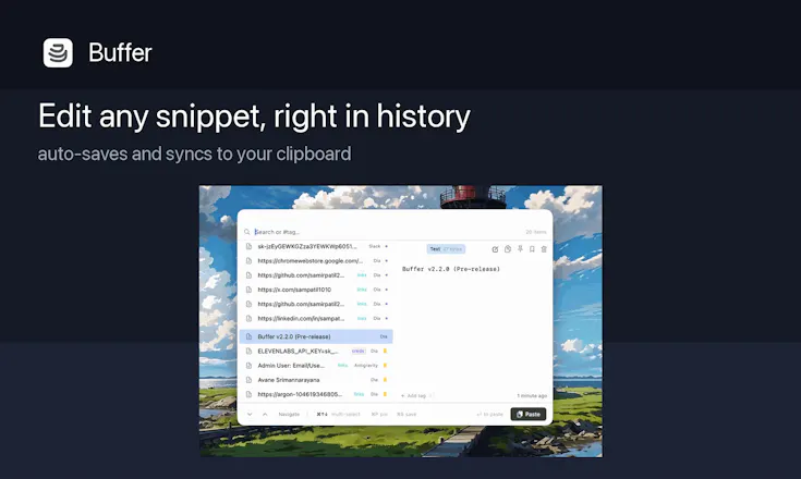 Buffer gallery image