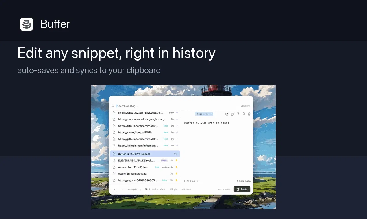 Buffer screenshot 3