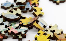 Hoefnagel Wooden Jigsaw Puzzle Club media 1