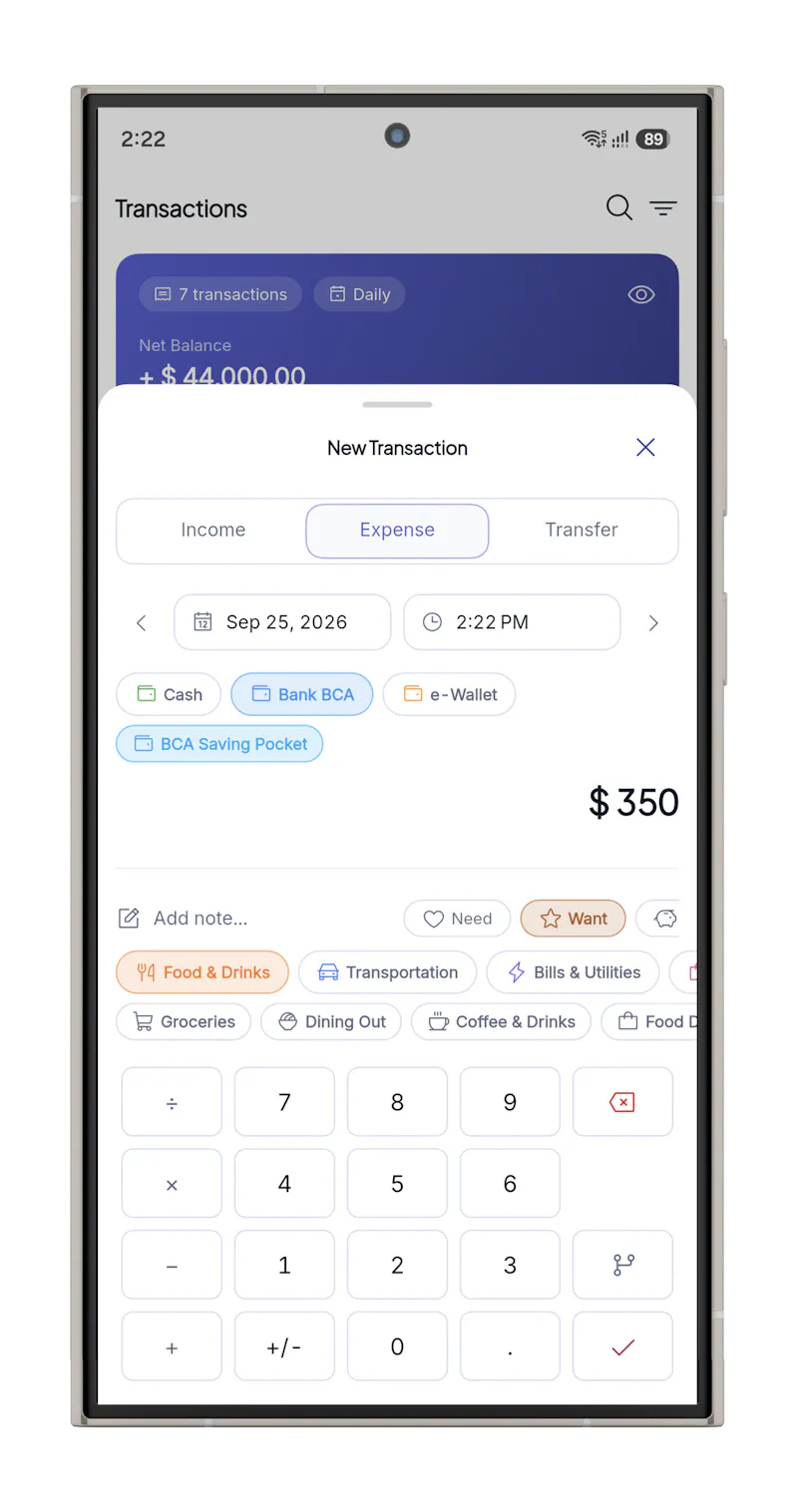 Poka: Private Expense Tracker screenshot 3