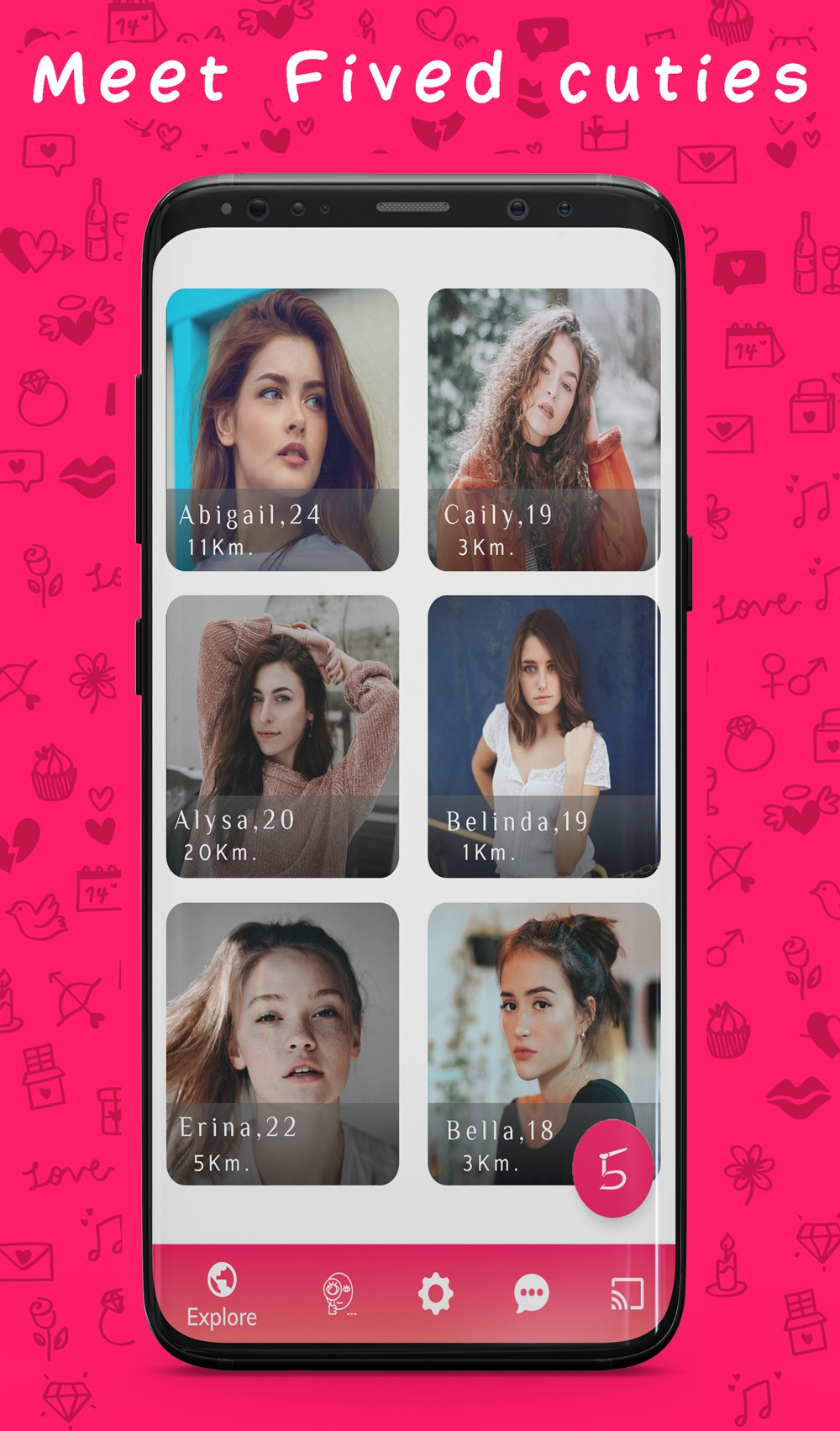 Fived - Free Dating App gallery image