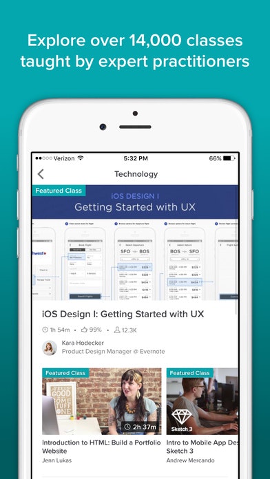 Skillshare Online Classes - 4.0.0 Rebrand gallery image
