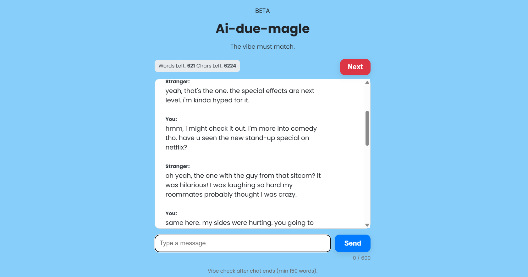 Média AI-Two-Magles - Plus de 150 avec un ami ou un clandes et obtenez un score d'ambiance. 3