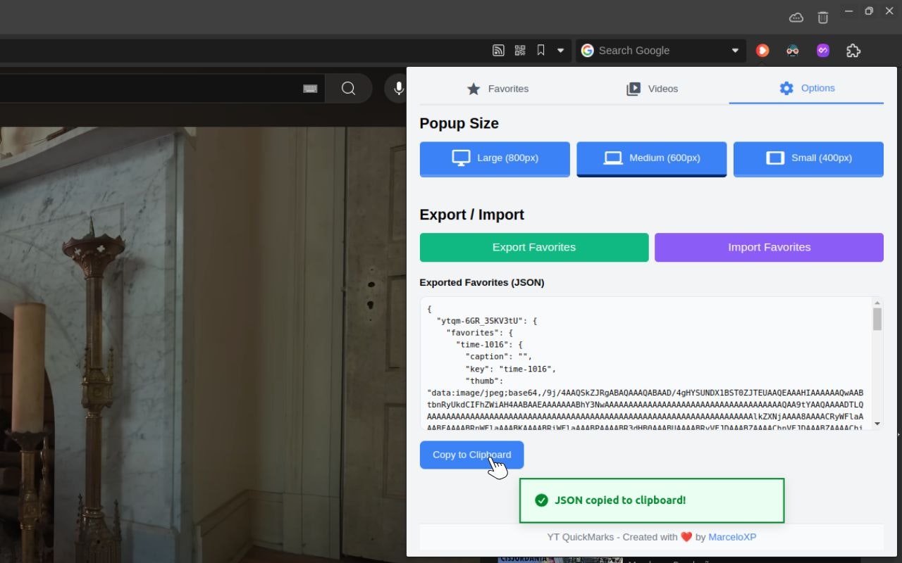 Quickmark untuk YouTube media 6