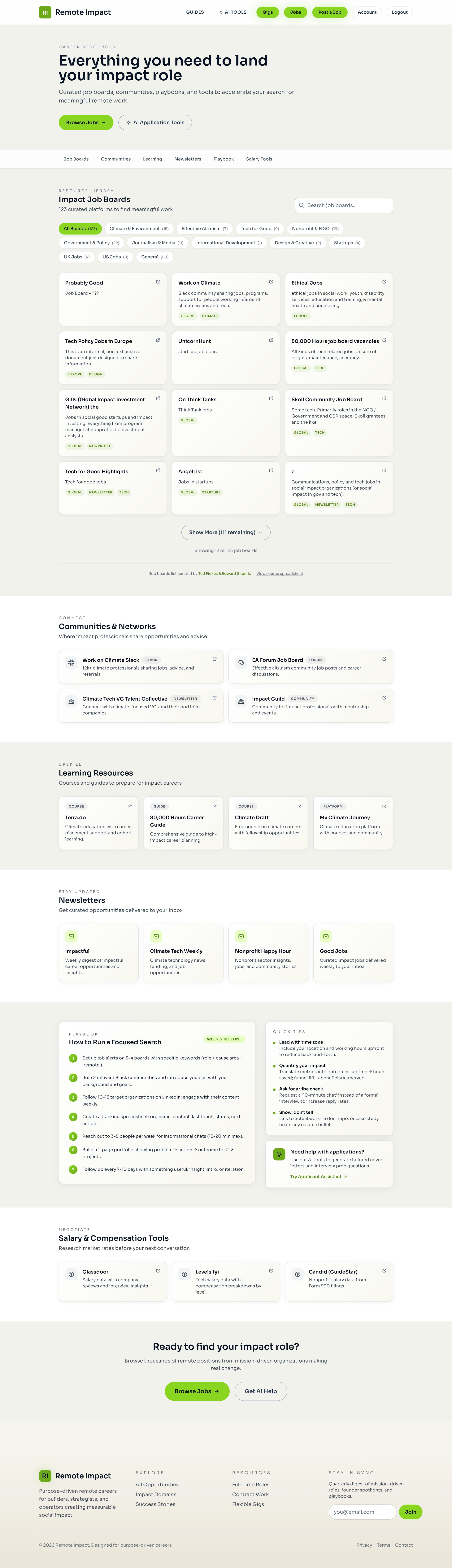Remote Impact - Screenshot 2 showing product features and functionality