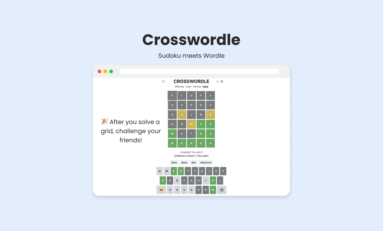 Crosswordle gallery image