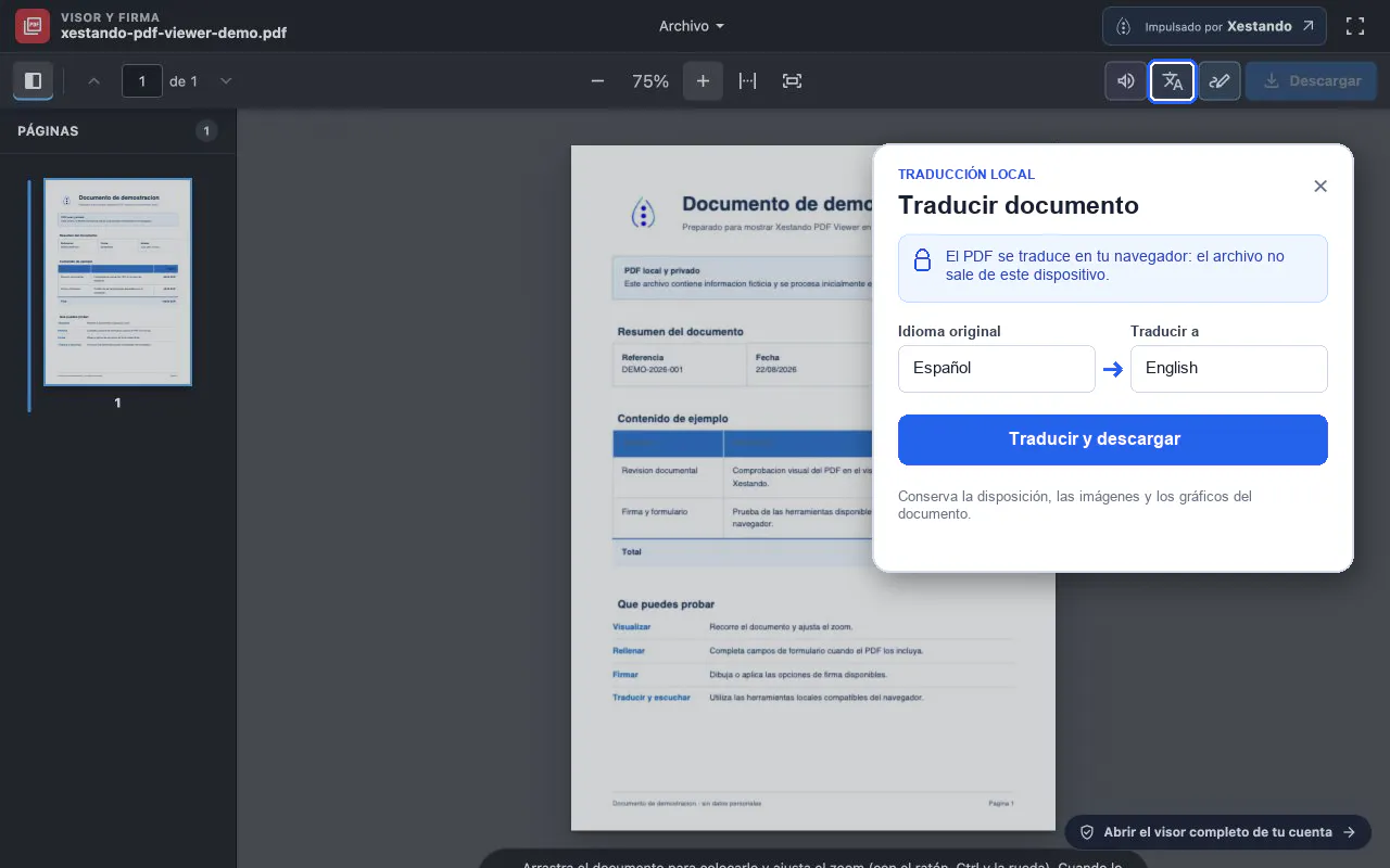 Xestando PDF Viewer gallery image