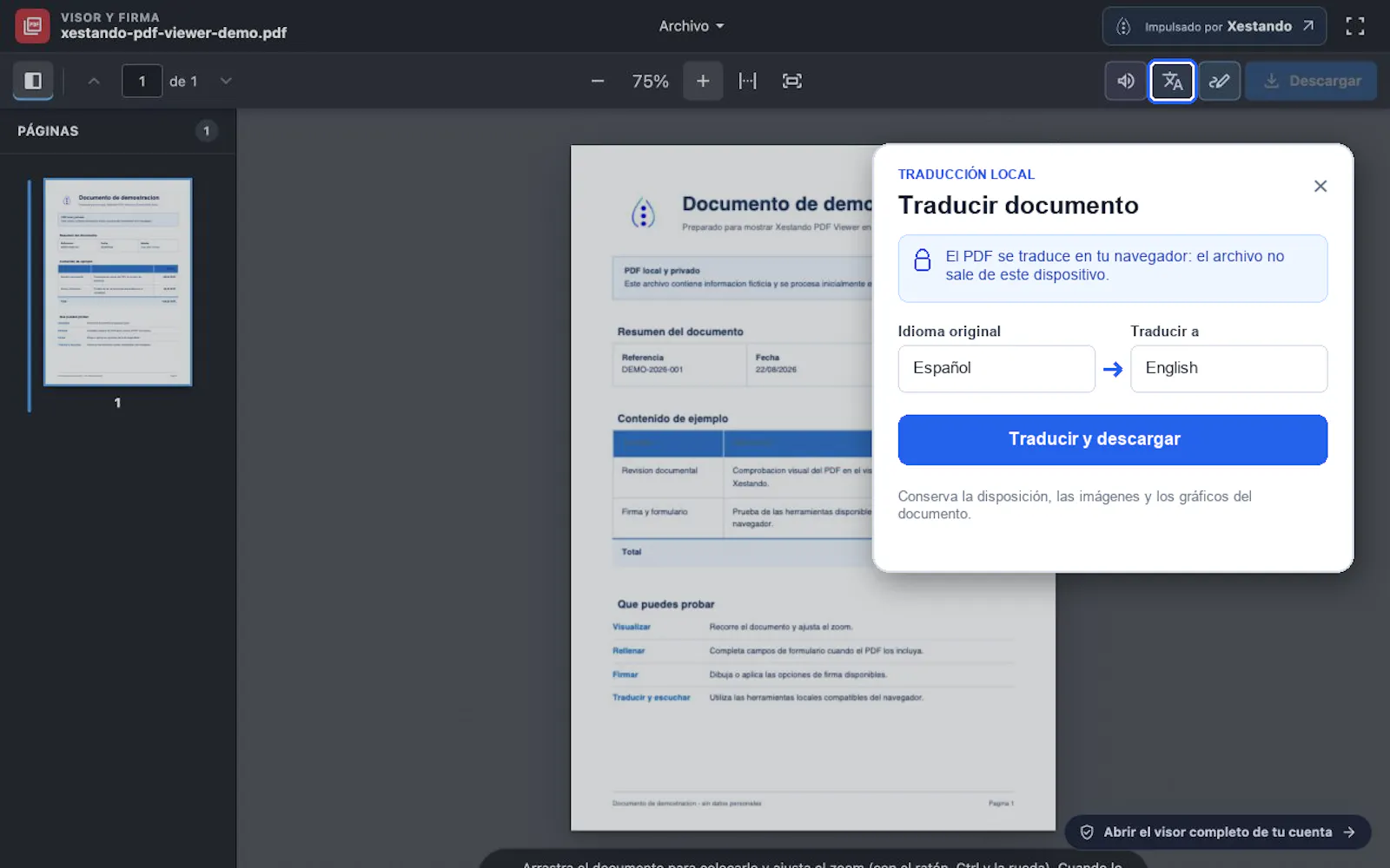 Xestando PDF Viewer screenshot 6