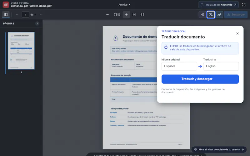 Xestando PDF Viewer screenshot 6
