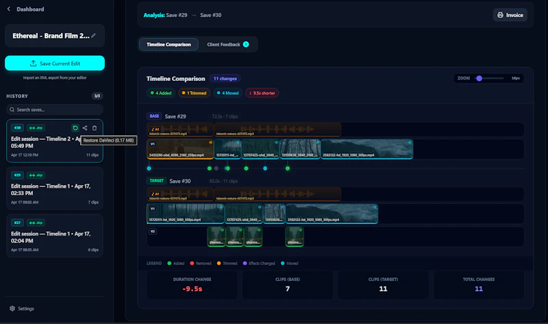 VideoVCS screenshot 3