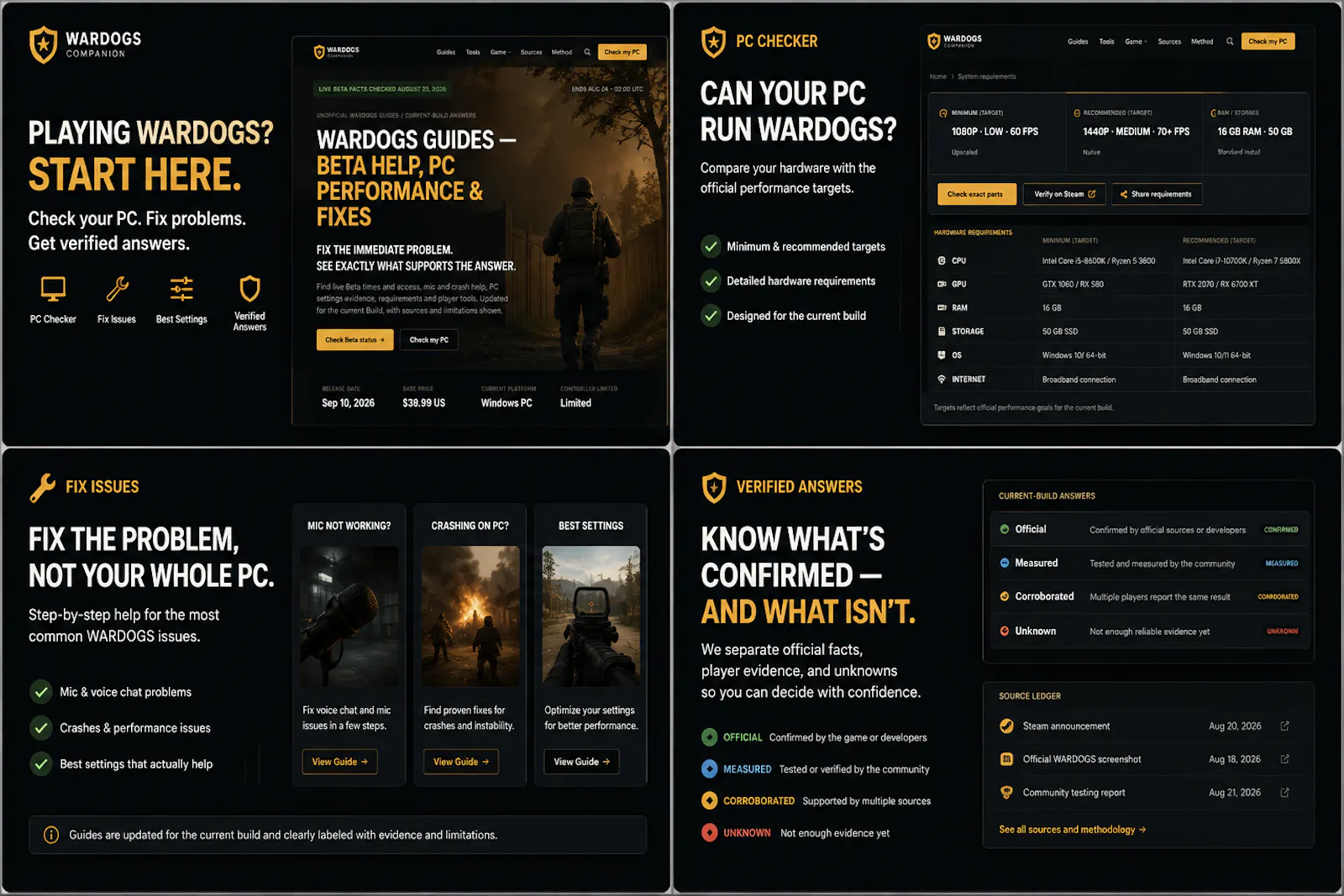 WARDOGS Companion screenshot 2