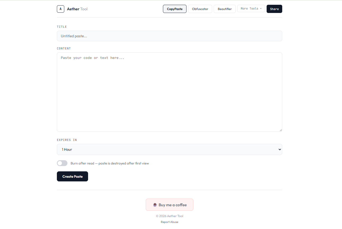Aether Tool gallery image