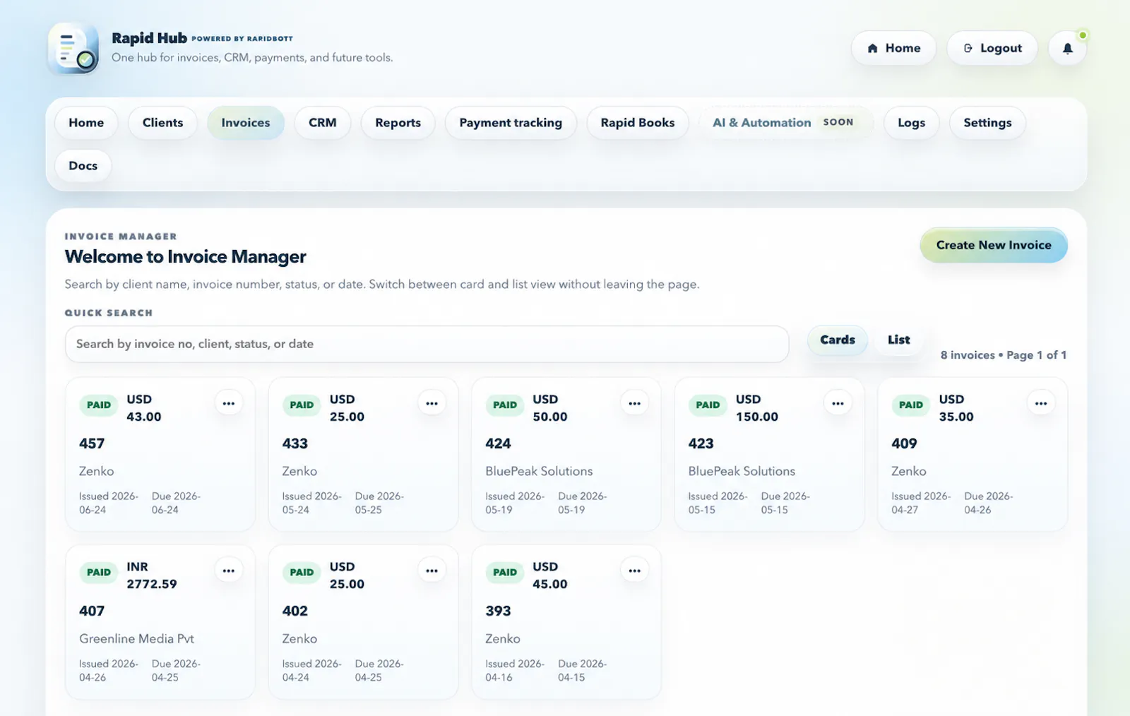 Rapid Hub screenshot 5
