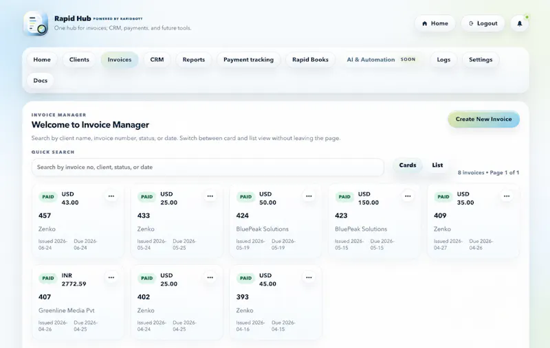 Rapid Hub screenshot 5