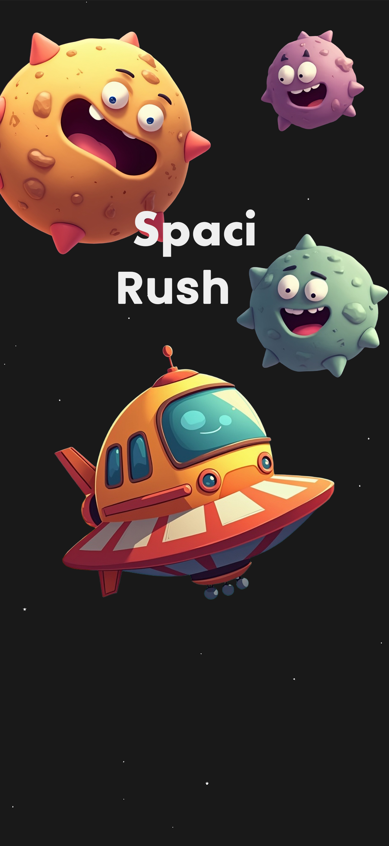 Spaci Rush - 레트로 아케이드 게임 미디어 2