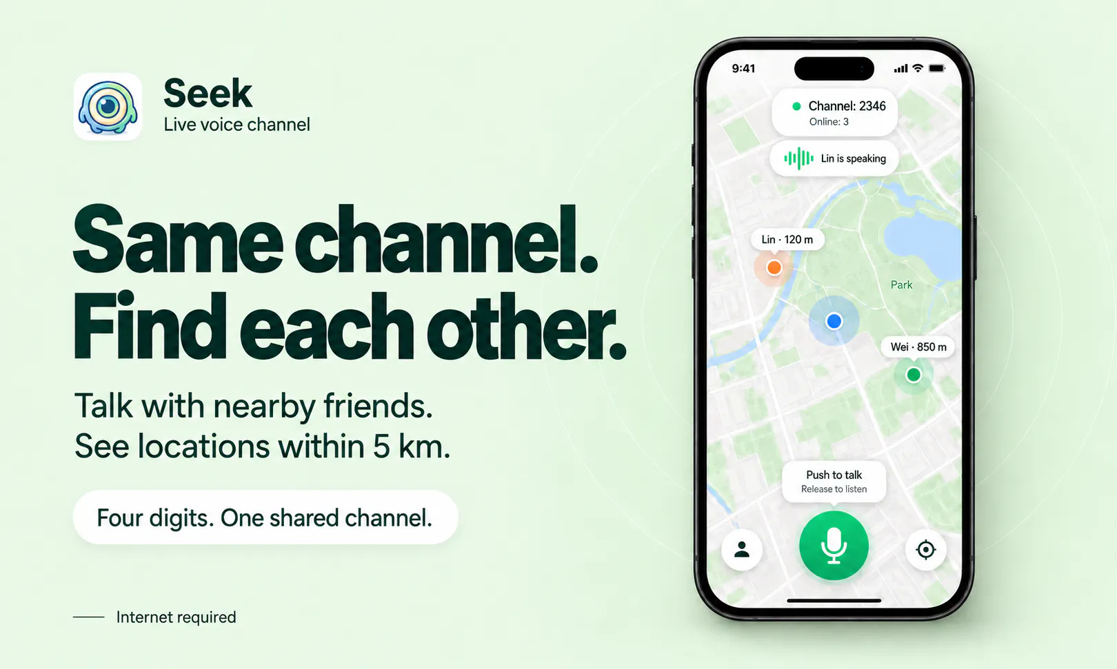 Seek — Live Voice Channel gallery image