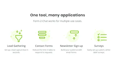 Form2chat gallery image