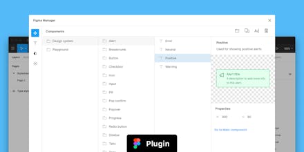 Figma Manager plugin gallery image