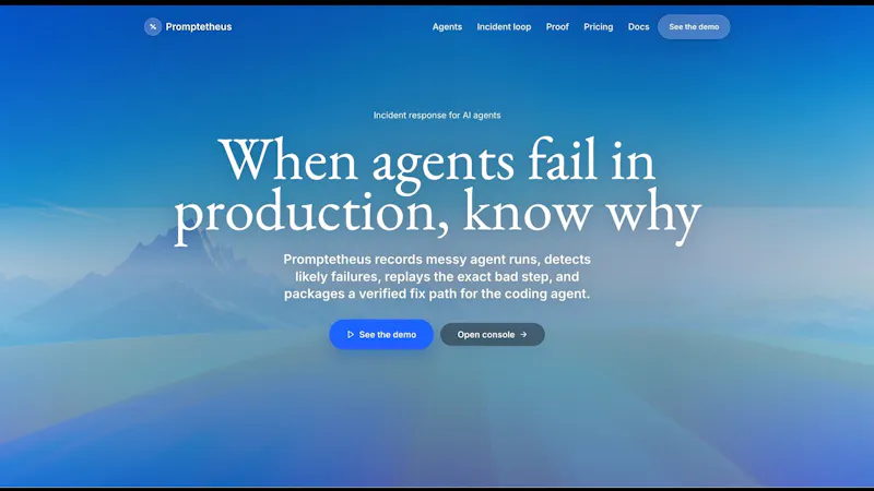 Promptetheus screenshot 1 (video preview)