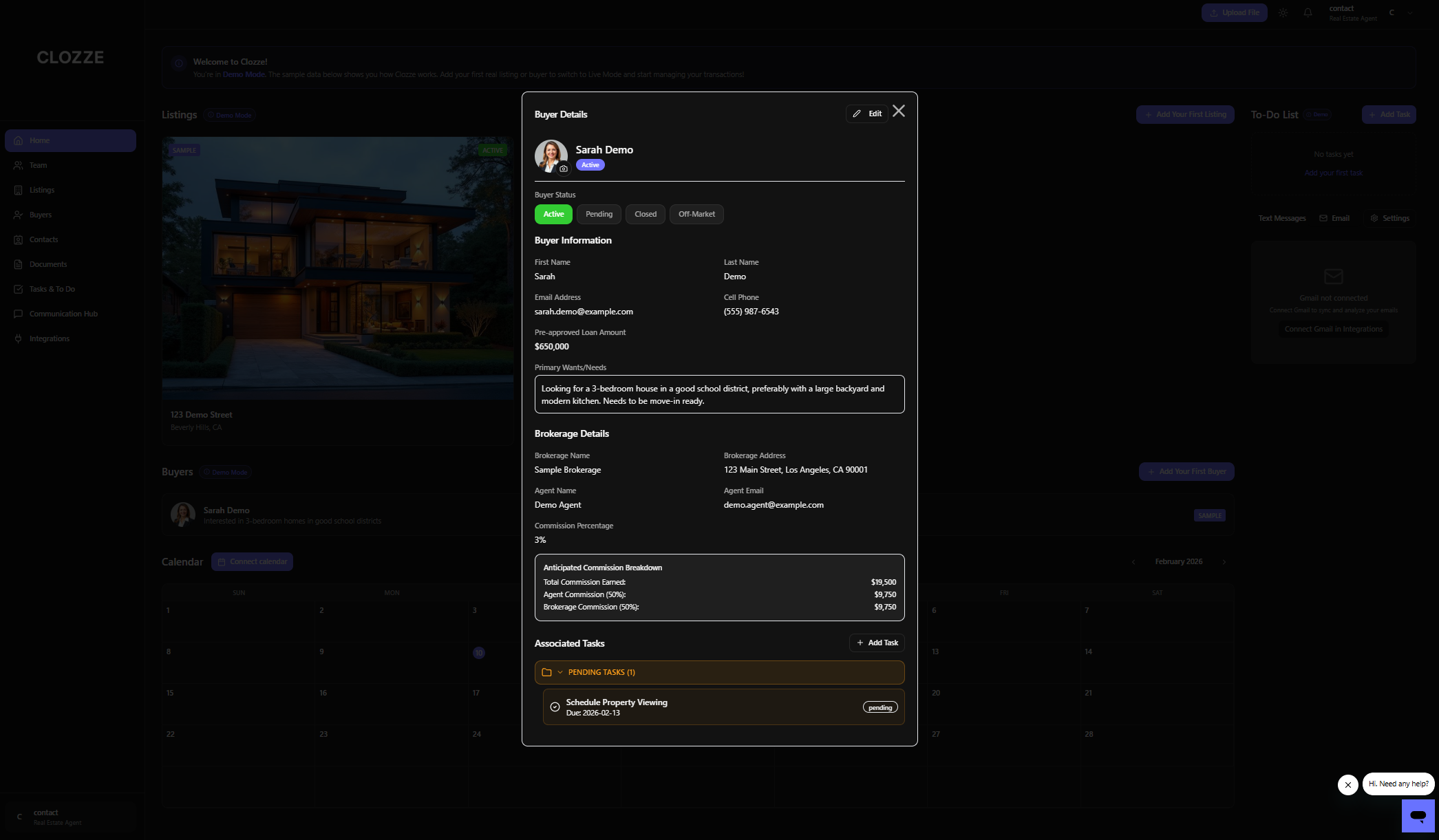 Clozze - Screenshot 3 showing product features and functionality