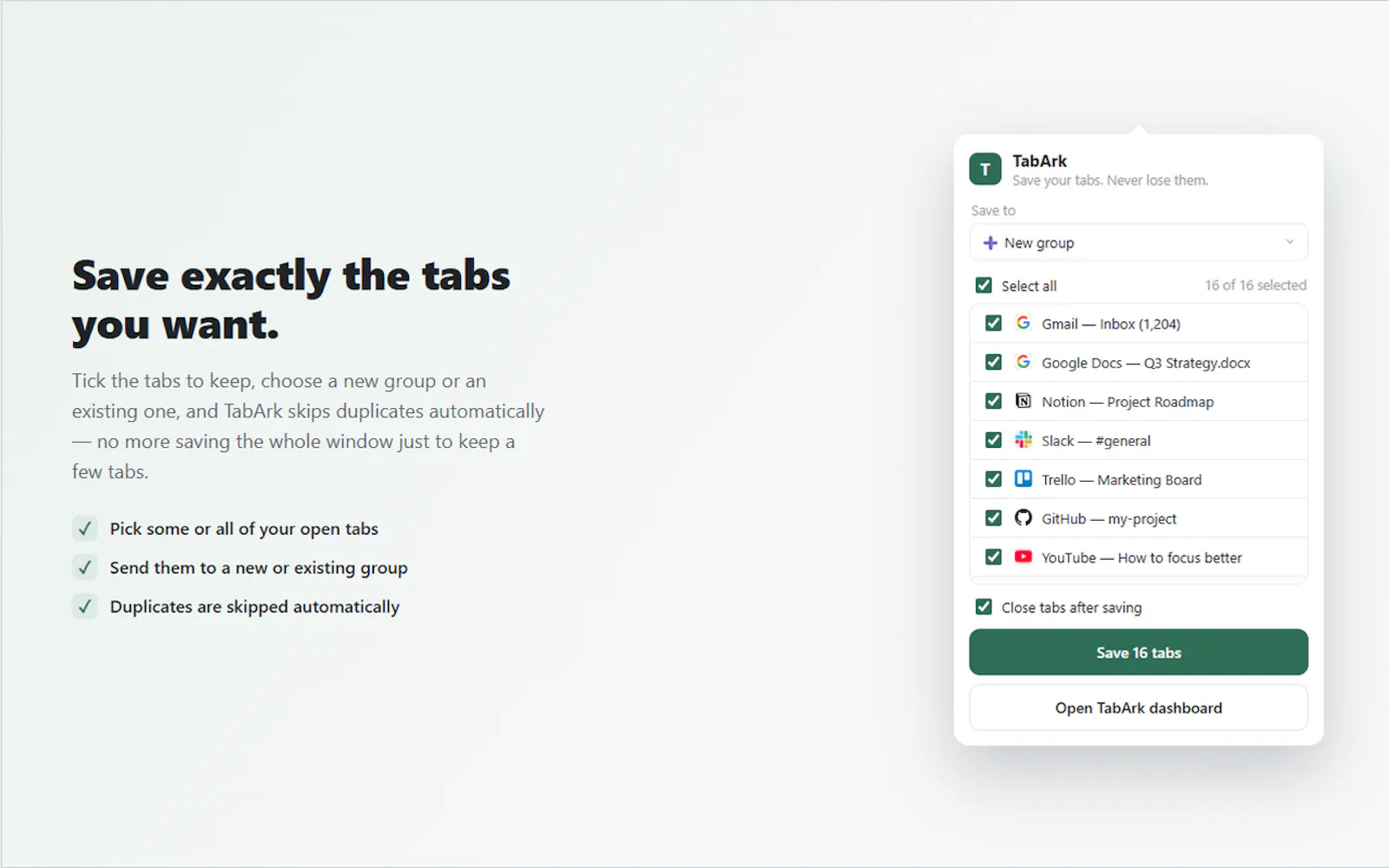 TabArk screenshot 3