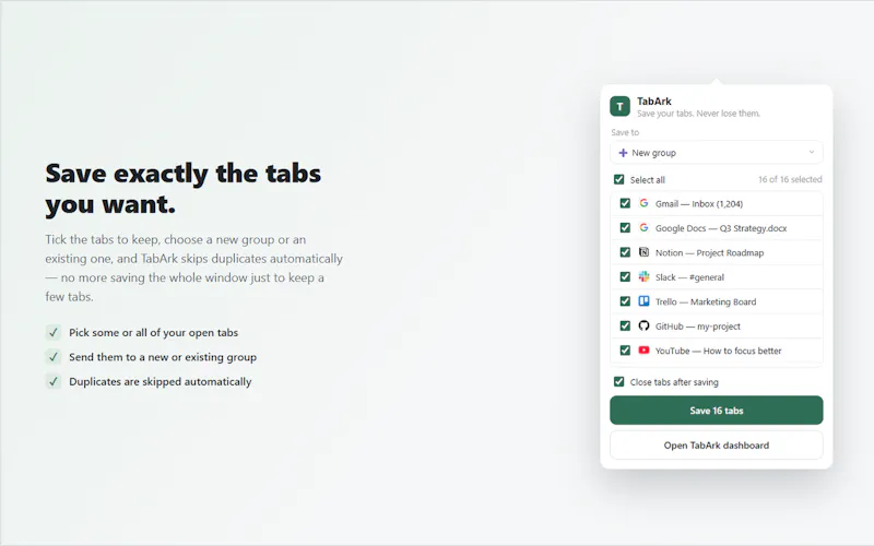 TabArk screenshot 3