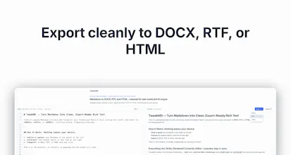 TweakMD gallery image