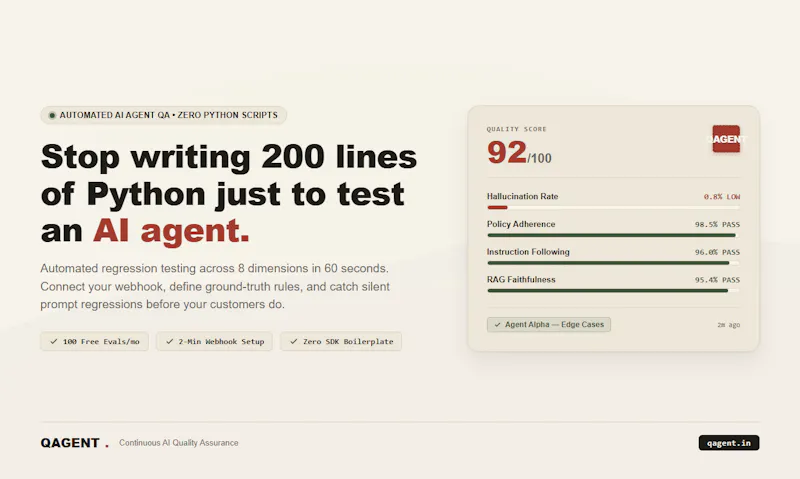 QAgent screenshot 1