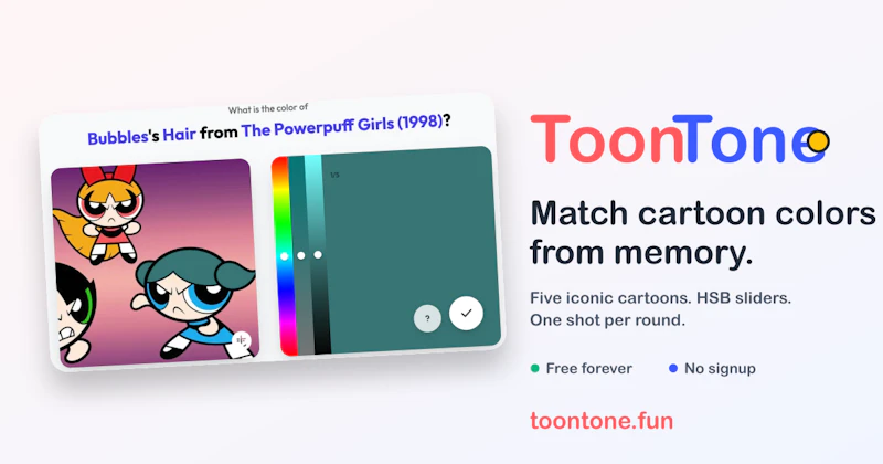 Toon Tone screenshot 1