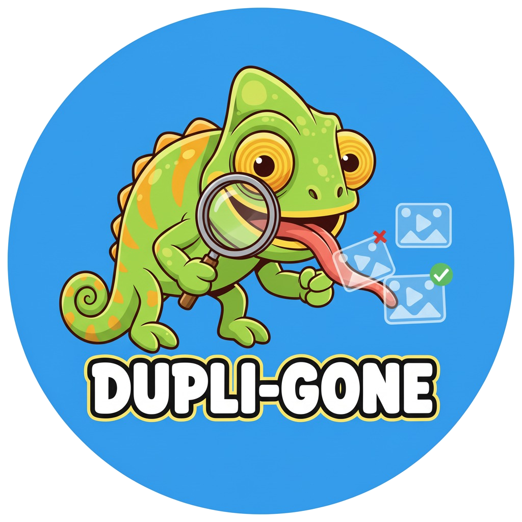 Dupli-Gone logo