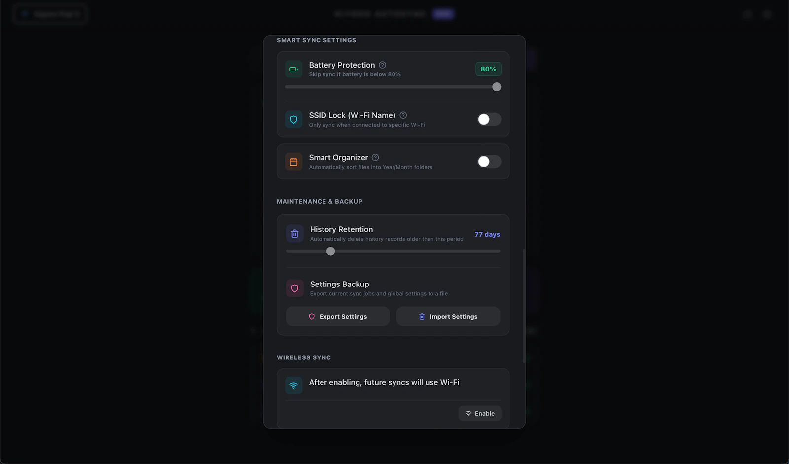 Hiyoko AutoSync screenshot 6
