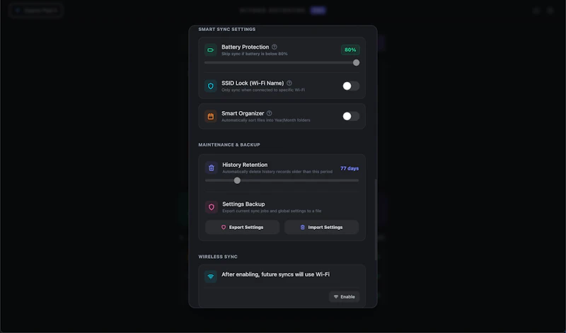 Hiyoko AutoSync screenshot 6