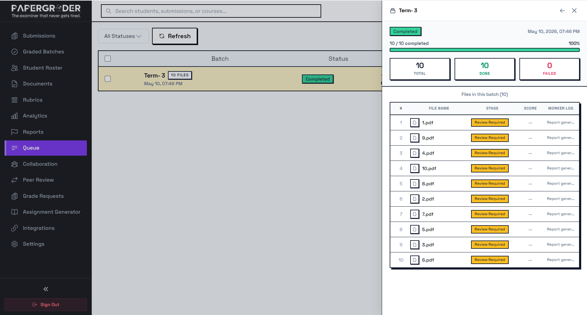 PaperGrader gallery image
