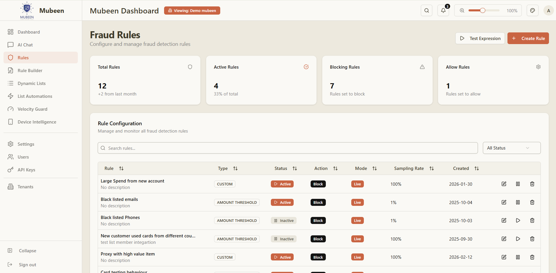 Mubeen - Screenshot 4 showing product features and functionality
