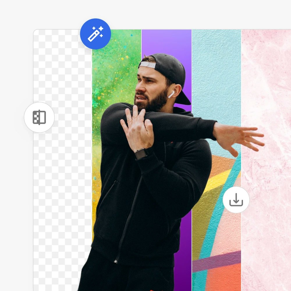 Photovanish - BG-Entferner und Text-Behind-Image-Werkzeug Medien 2