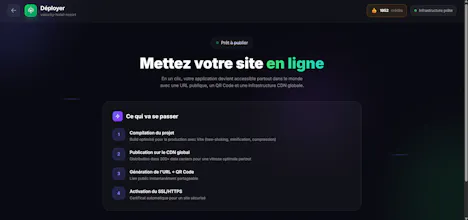 Velocity — Créez Web & Mobile avec l'IA gallery image