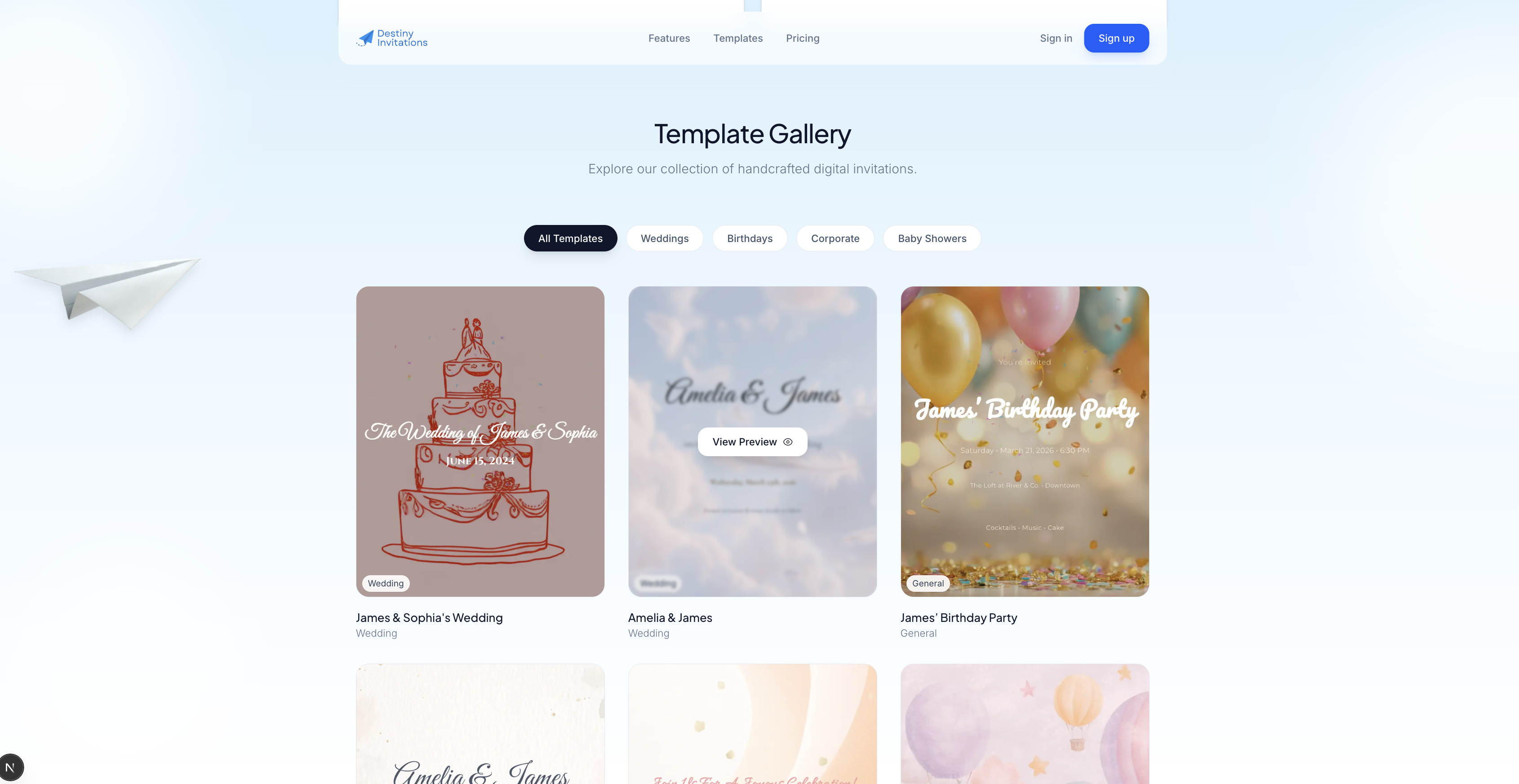 Destiny Invitations gallery image