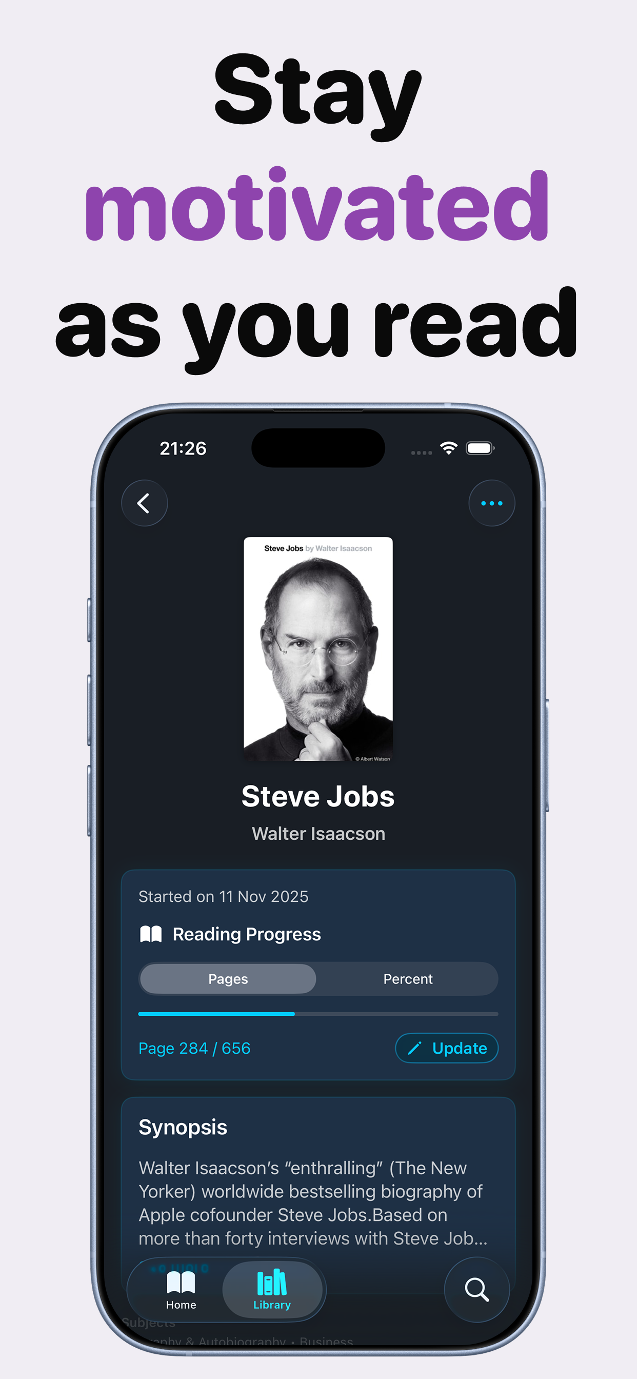 PageFlow – Reading Tracker for iOS gallery image