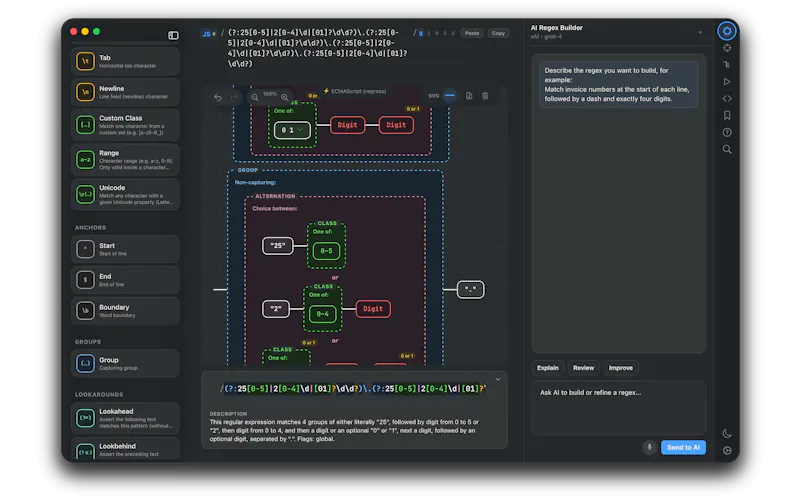 RegexPilot screenshot 5