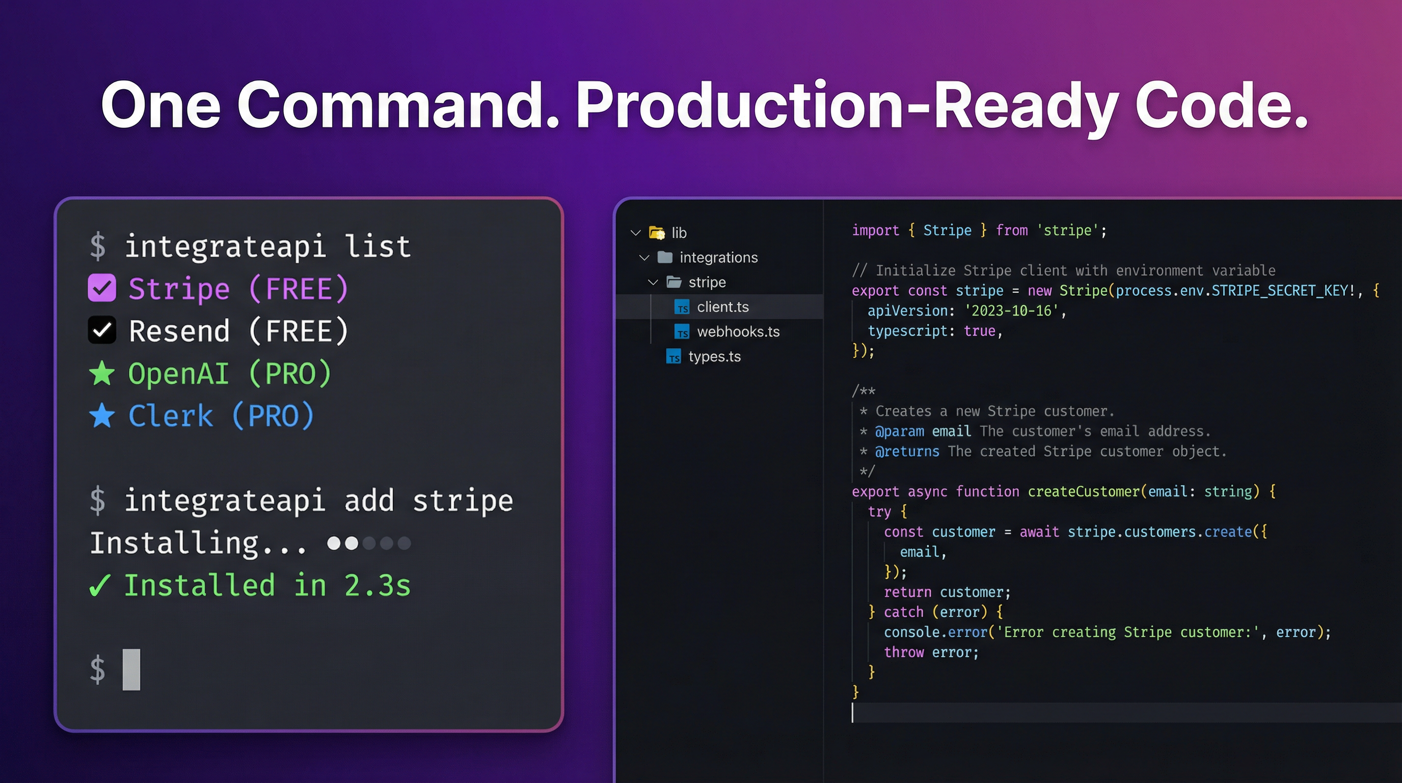 IntegrateAPI gallery image