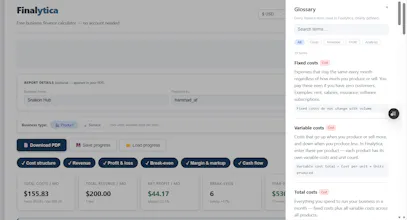 Finalytica.io - Free Finance Calculator gallery image